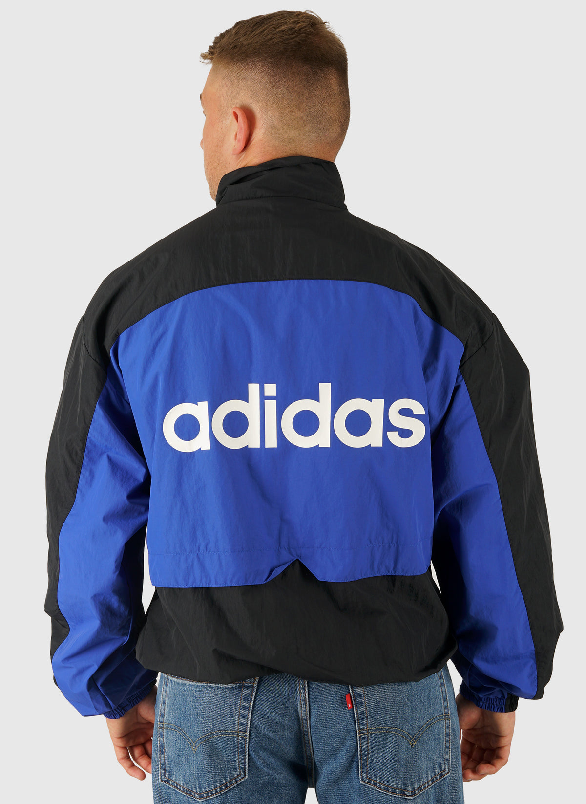 Munich 93 Tracktop - Black/Royal Blue