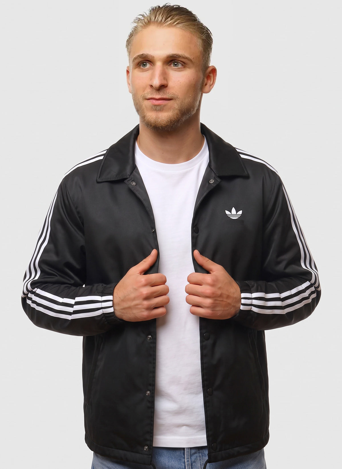 3-Streifen Coach Jacket - Black