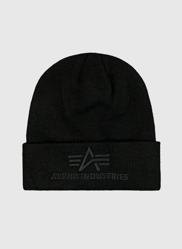 3D Beanie - Black