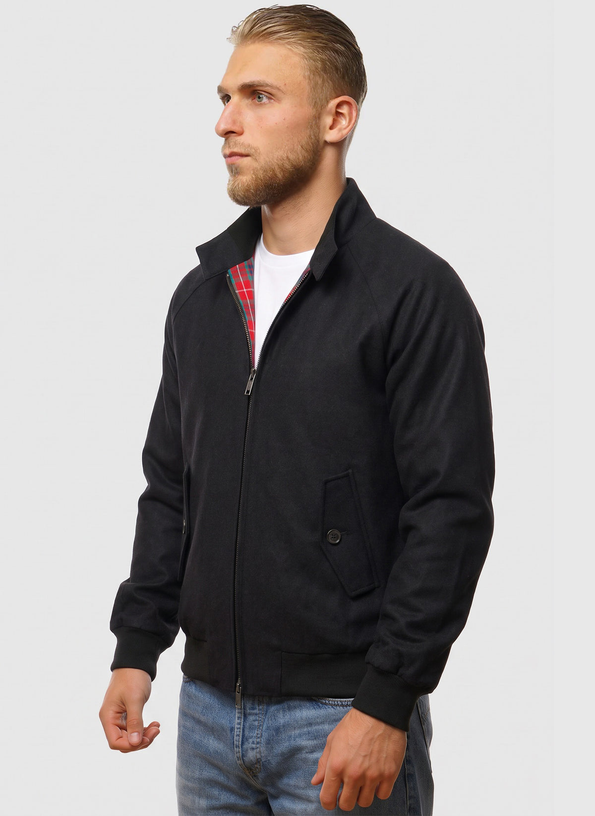Melton G9 Jacket - Charcoal