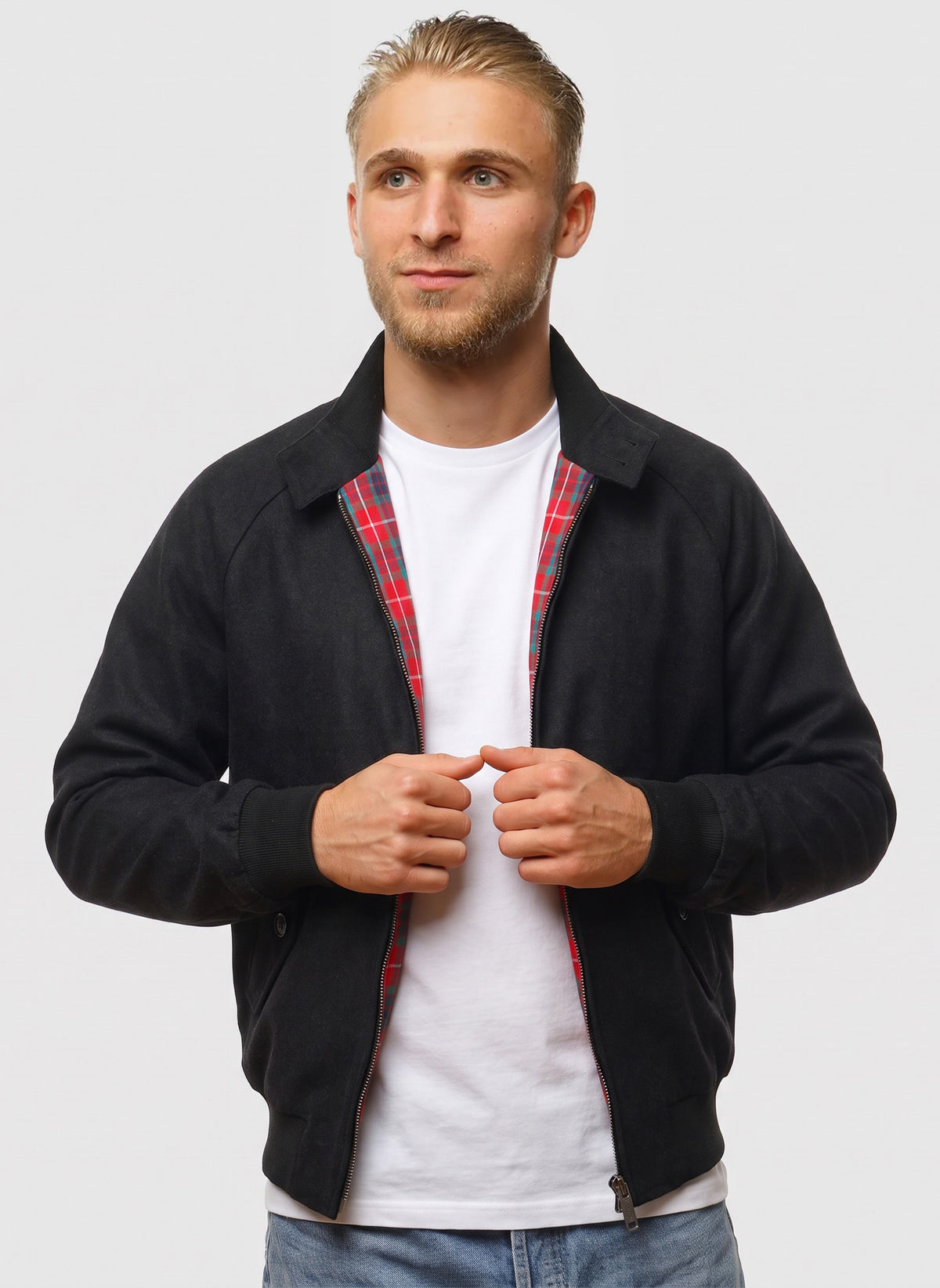 Melton G9 Jacket - Charcoal