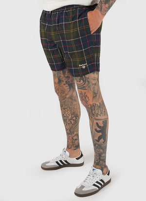 Staple Tartan Swim Shorts - Classic Tartan