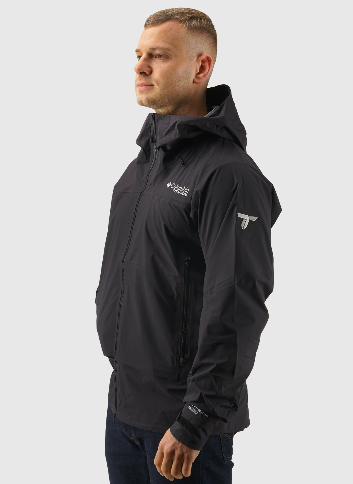 Saudan Pro 3L Shell Jacket - Black