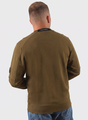 Lens Crew Neck Sweatshirt - Ivy Green