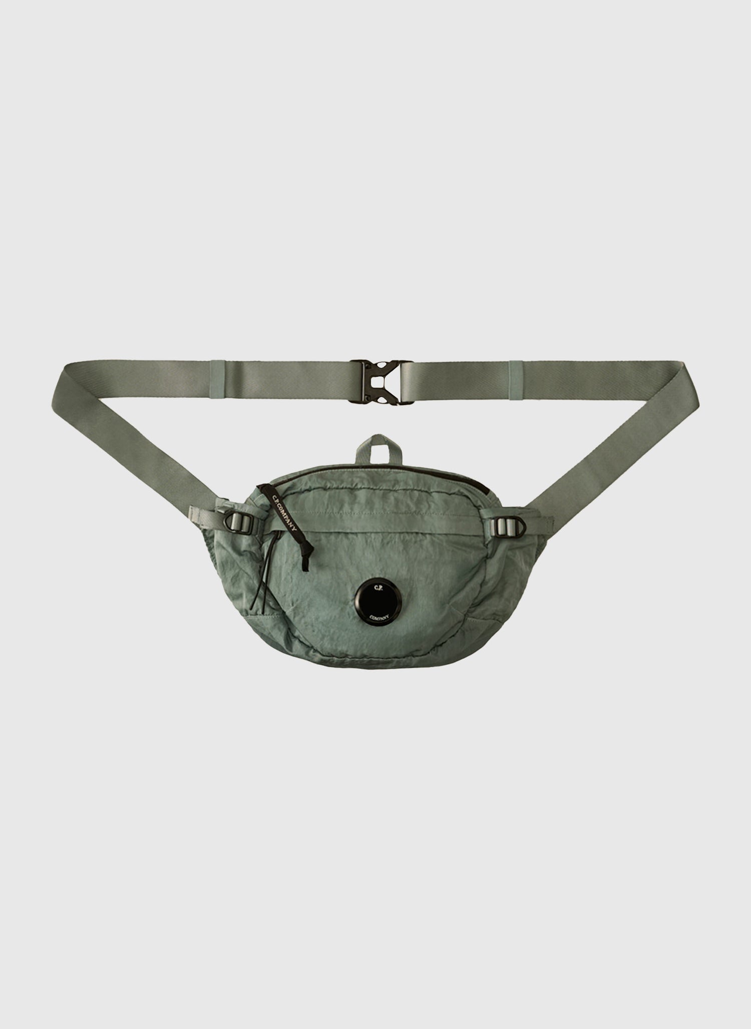 Lens Crossbody Umhängetasche - Silver Blue
