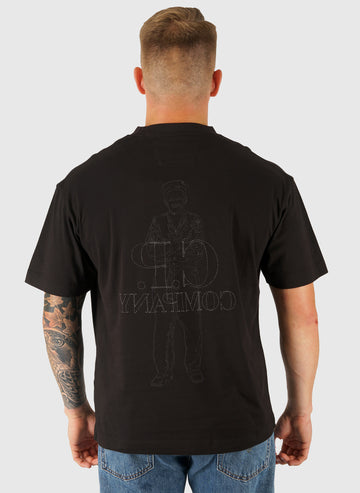 Comfort Sailor Logo Jersey T-Shirt - Black