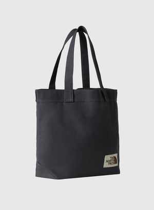 Cotton Tote Bag - Asphalt Grey/TNF White