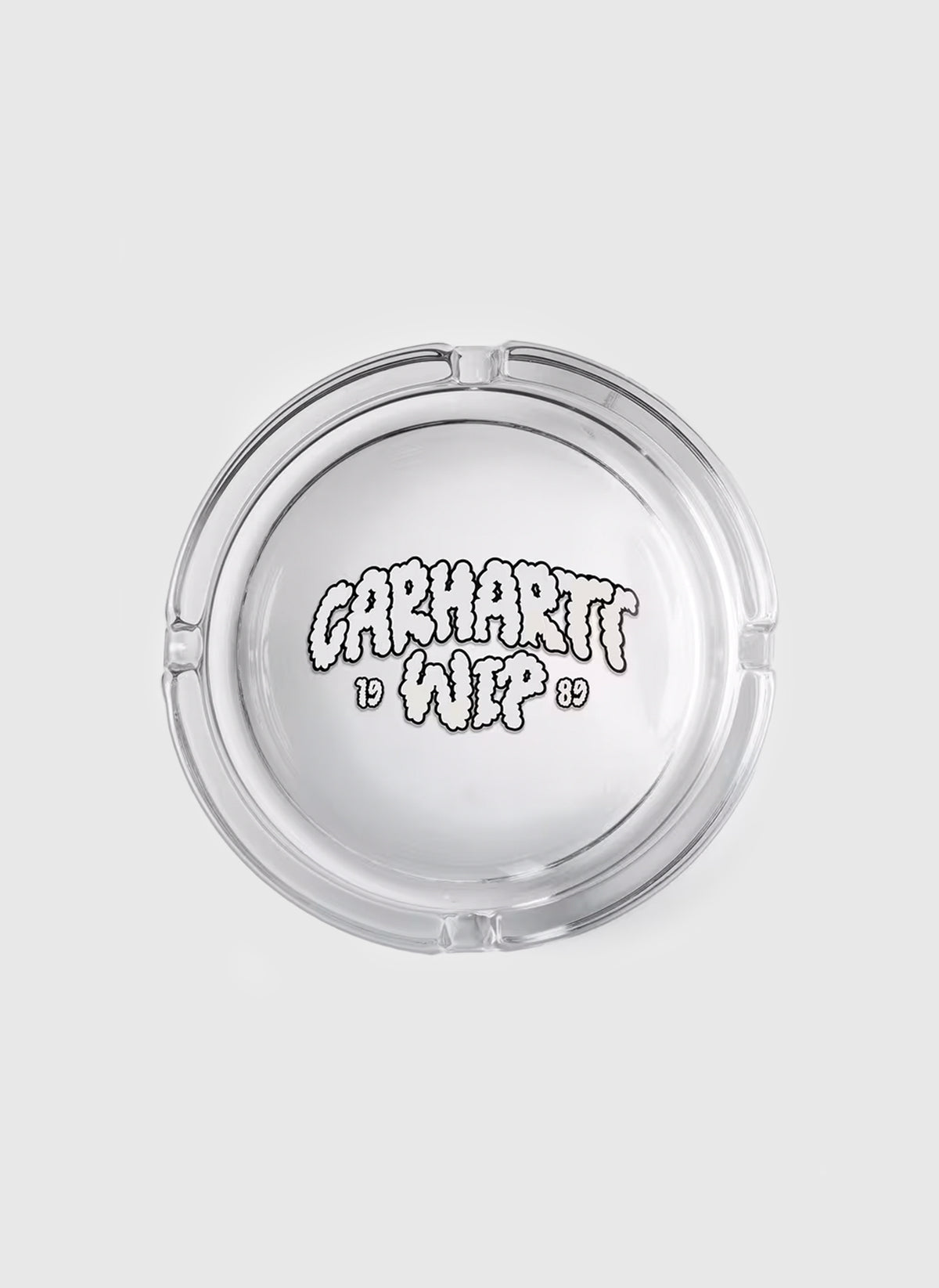 Cloud Script Ashtray - White