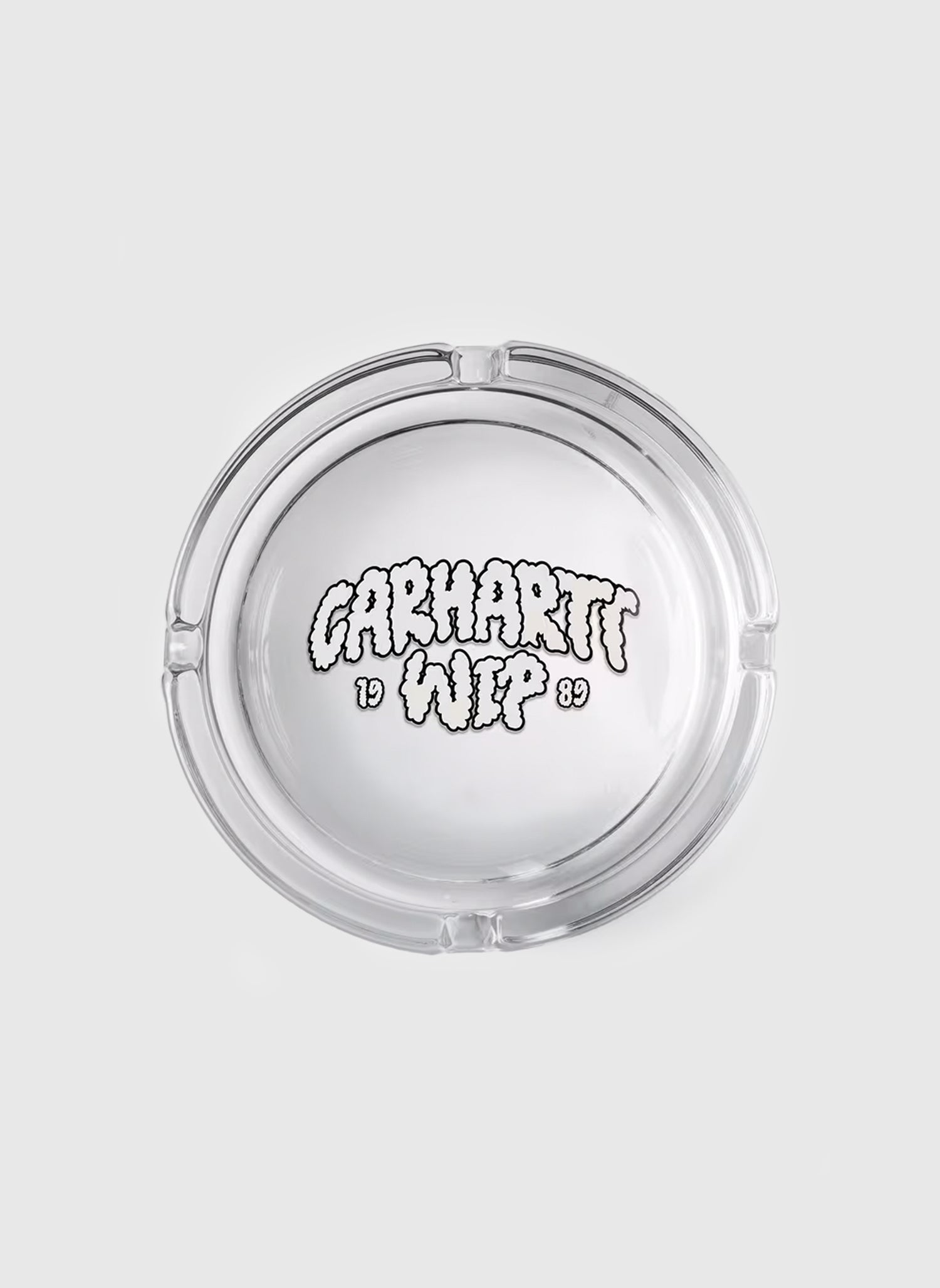 Cloud Script Ashtray - White