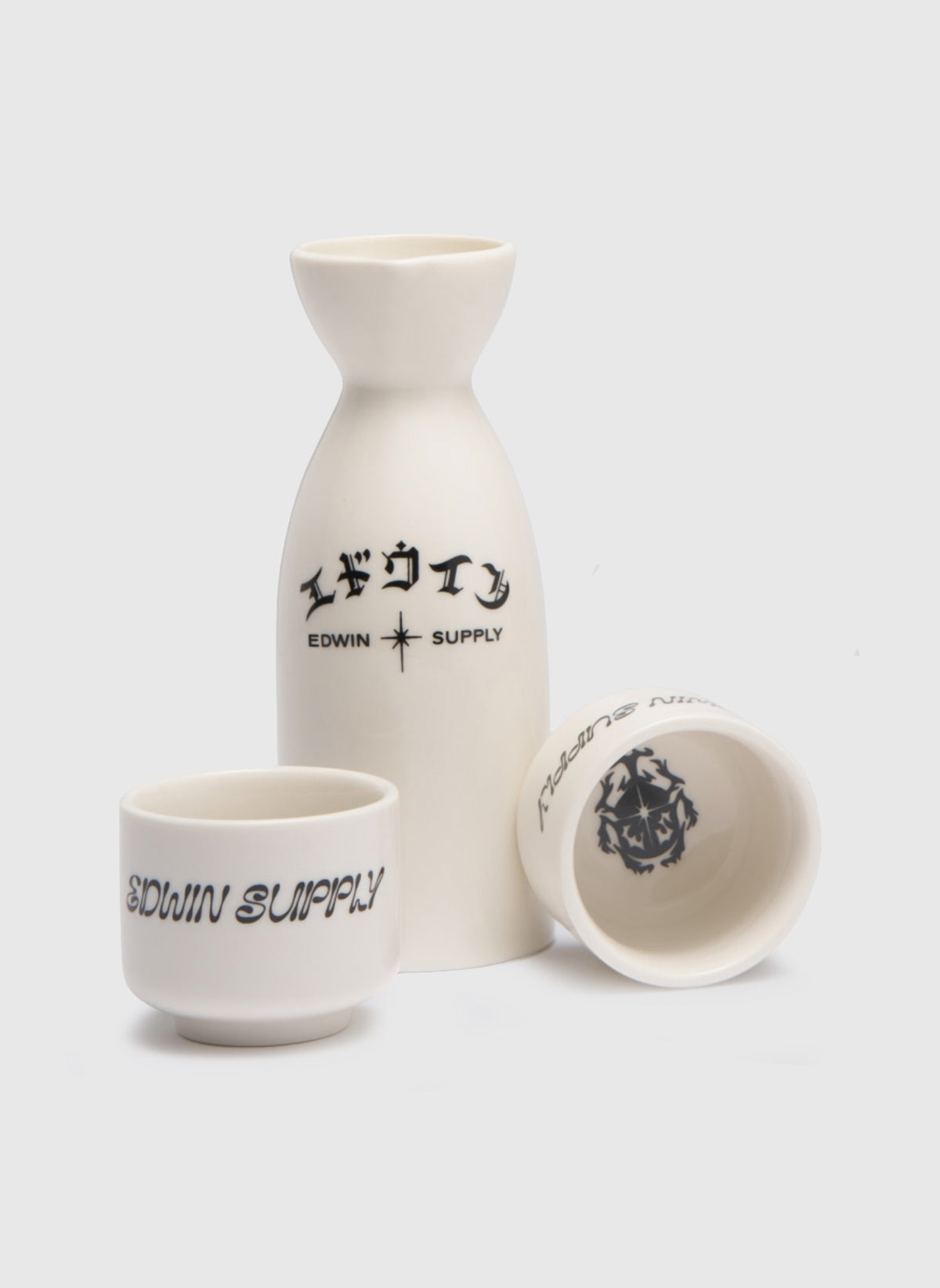 Sake Set - White