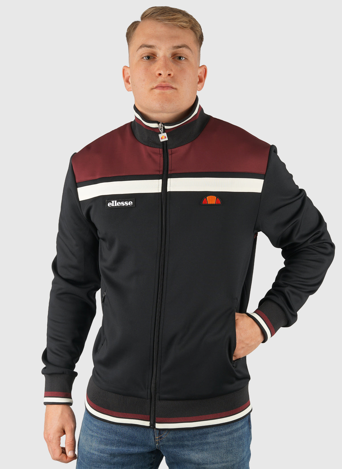 Vignola Tracktop - Black/Burgundy