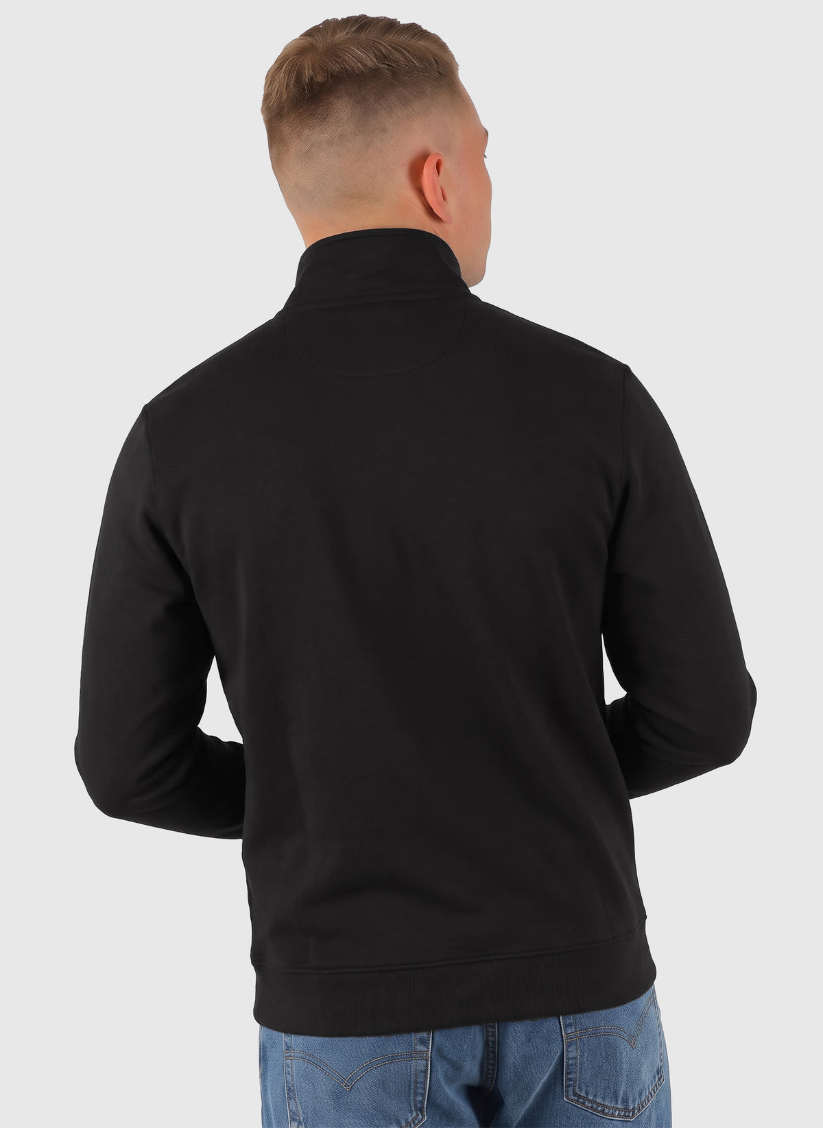 Arnold 1/4 Zip Sweatshirt - Black