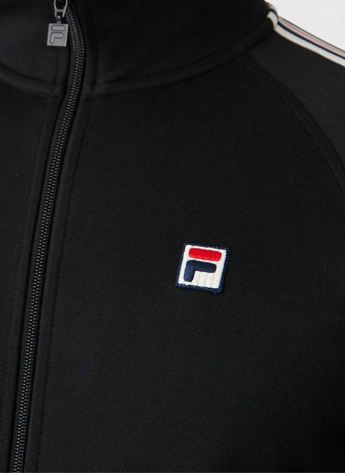 Biella Pique Trackjacket - Black