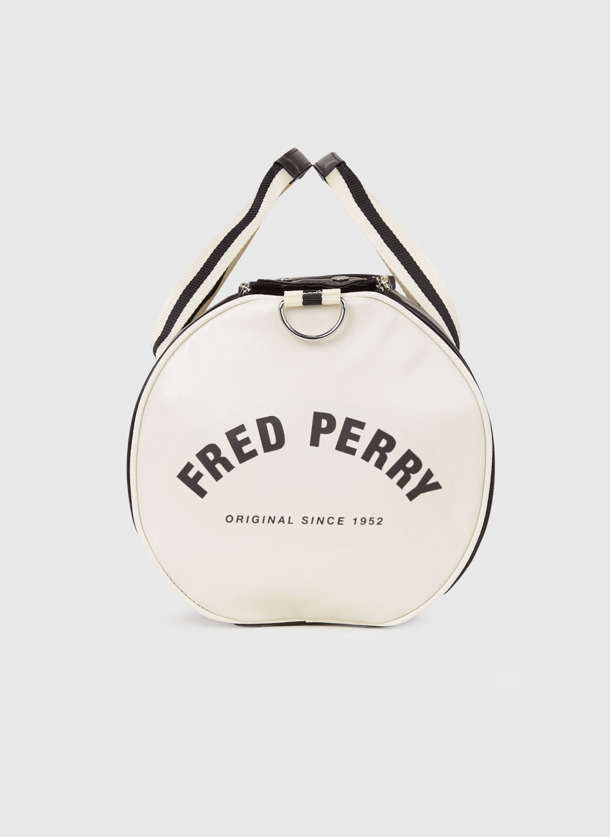 Classic Barrel Bag - Black/Ecru