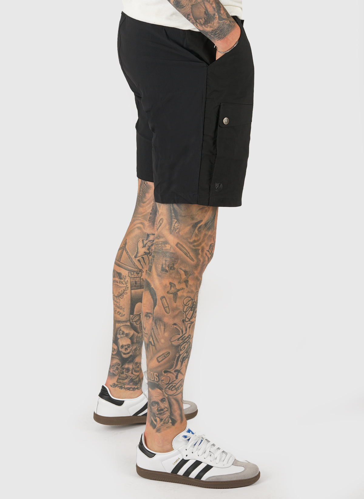 Abisko Hybrid Trail Shorts - Black