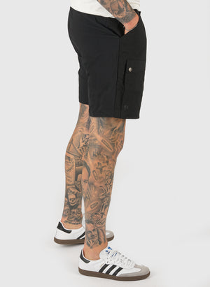 Abisko Hybrid Trail Shorts - Black