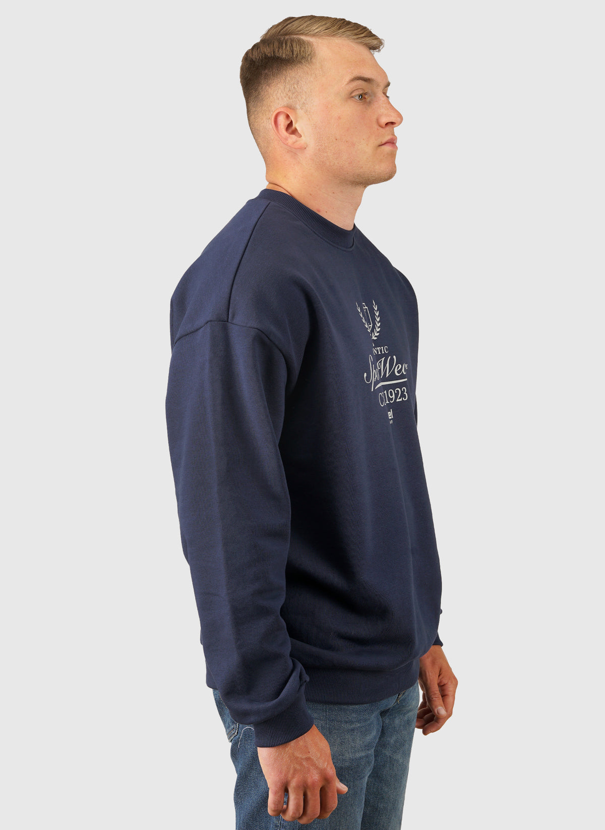 Loose Club Sportswear Sweatshirt - Navy