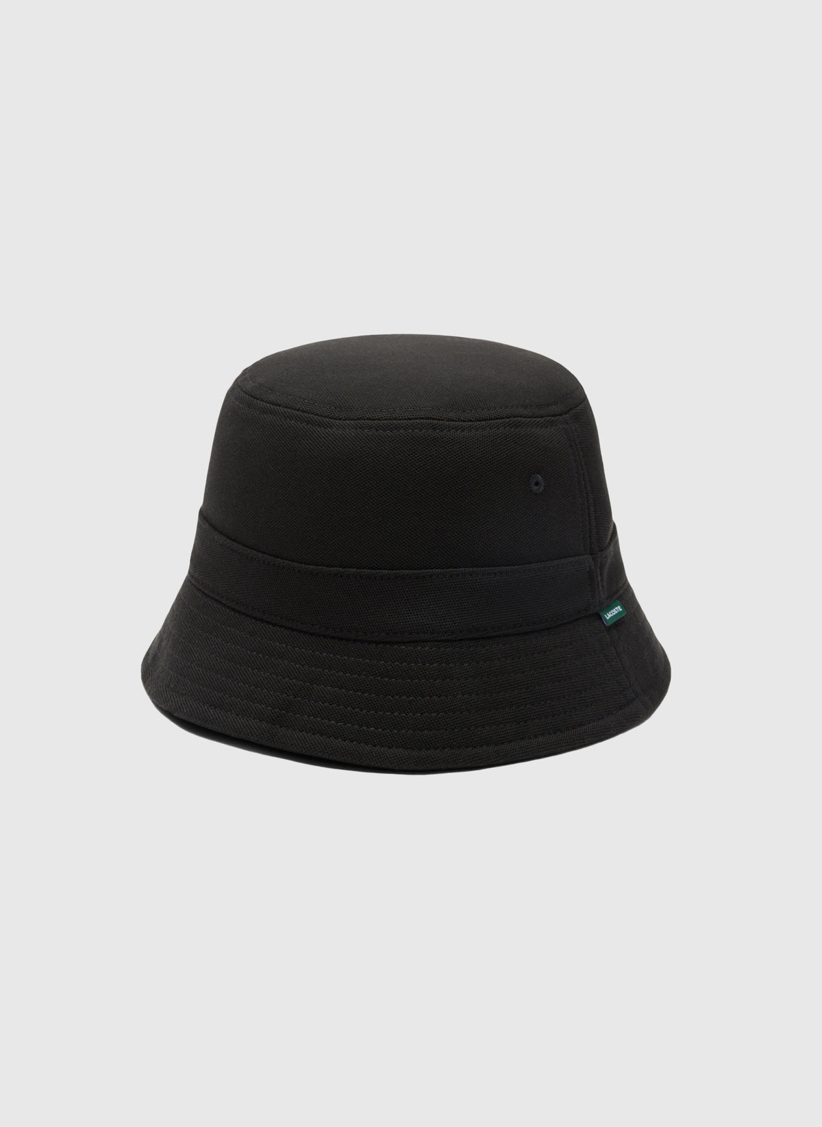 Pique Bucket Hat - Black
