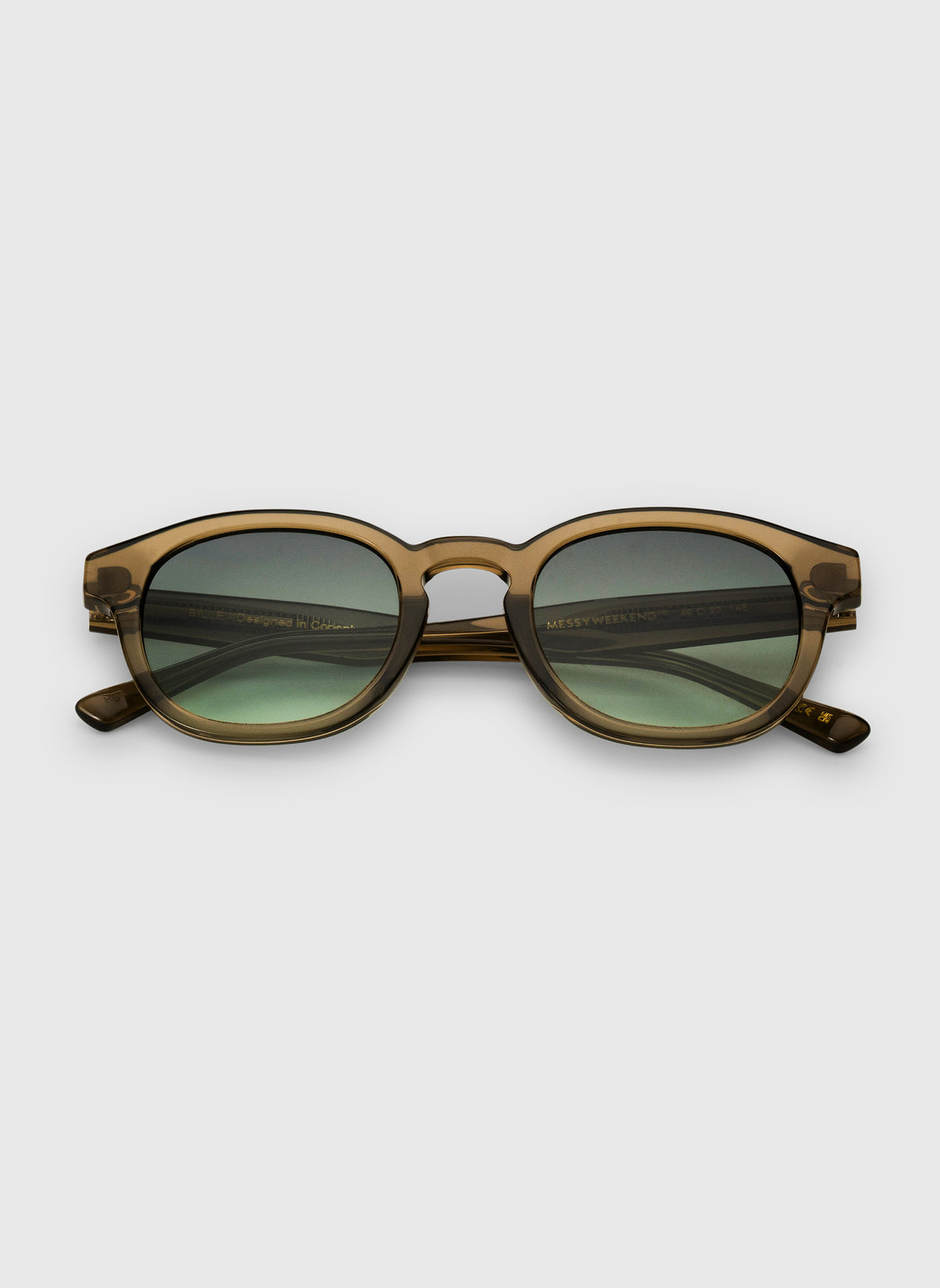 Bille Sunglasses - Green Bottle