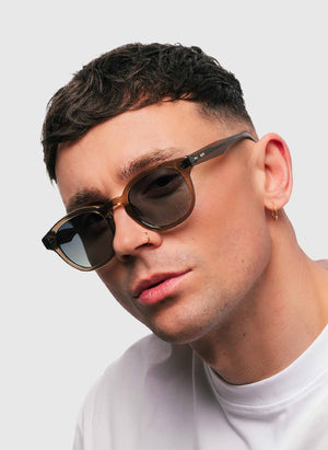 Bille Sunglasses - Green Bottle