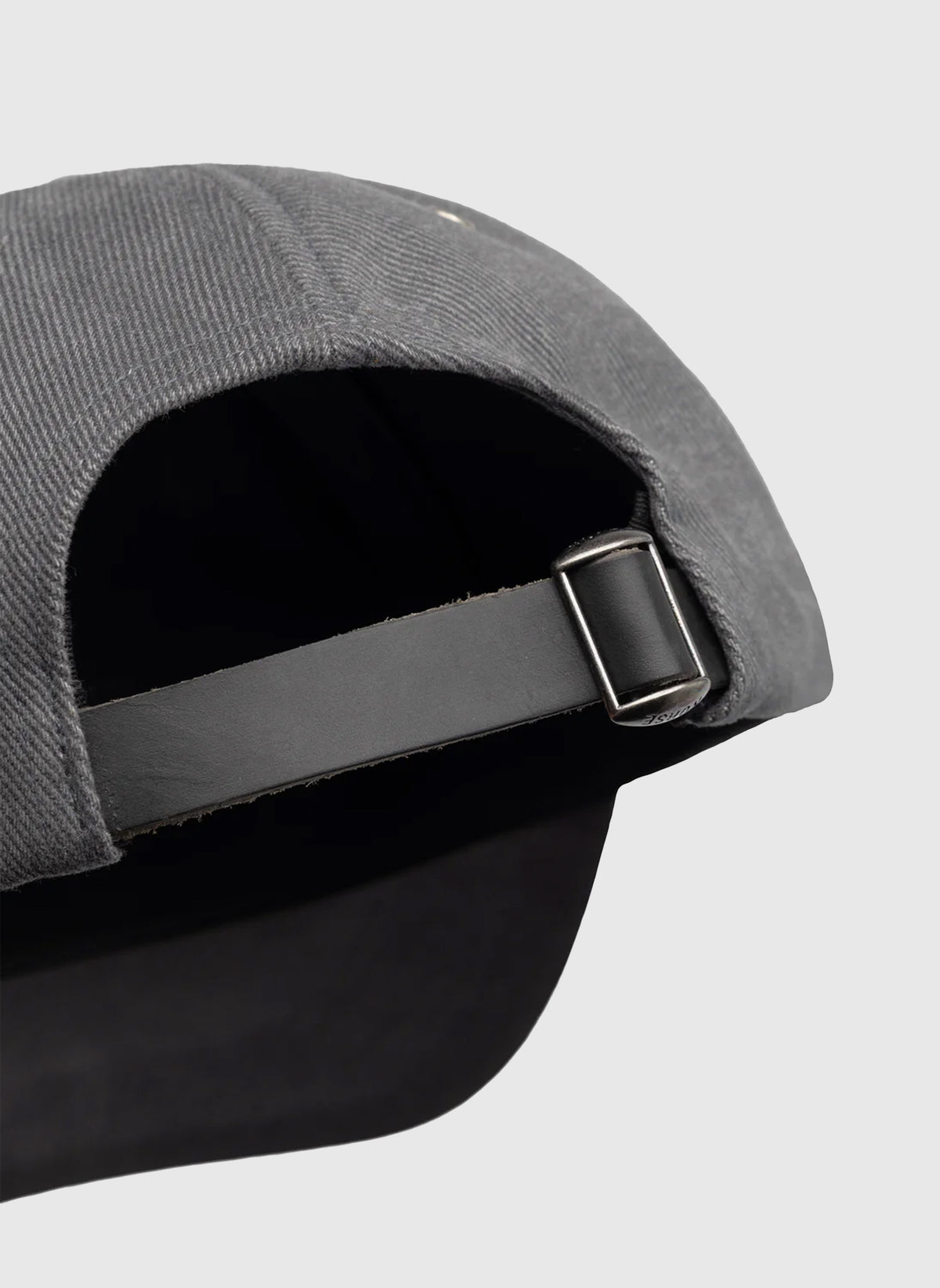 Bull Twill Denim 6-Panel Cap - Graphite