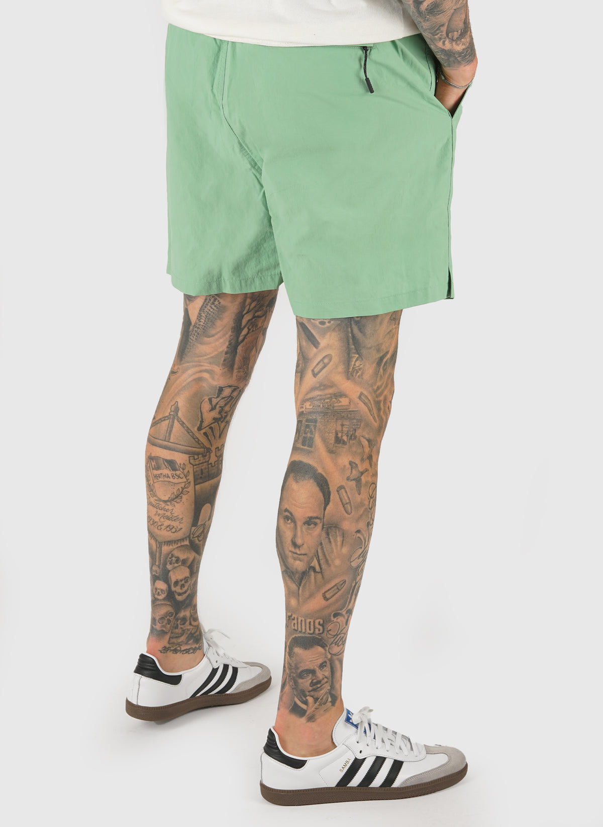 Kattegat Nylon Swim Short - Peapod