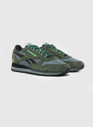 Classic Leather - Dark Fog/Black/Grit Green