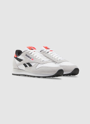 Classic Leather - White/Mist Grey/Black