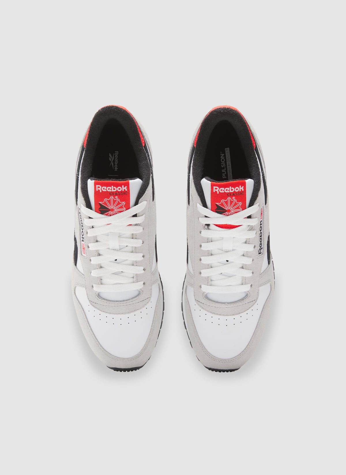 Classic Leather - White/Mist Grey/Black