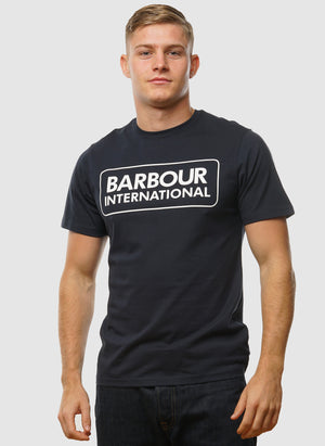 Essential Large Logo T-Shirt - Navy