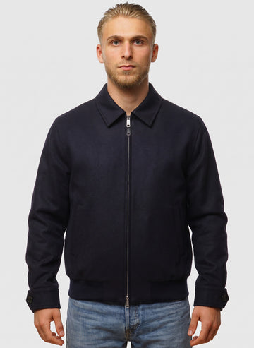 Melton G18 Jacket - Deep Blue