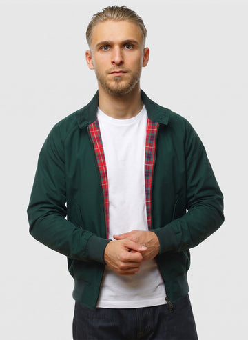 G9 Classic Harrington Jacket - Racing Green