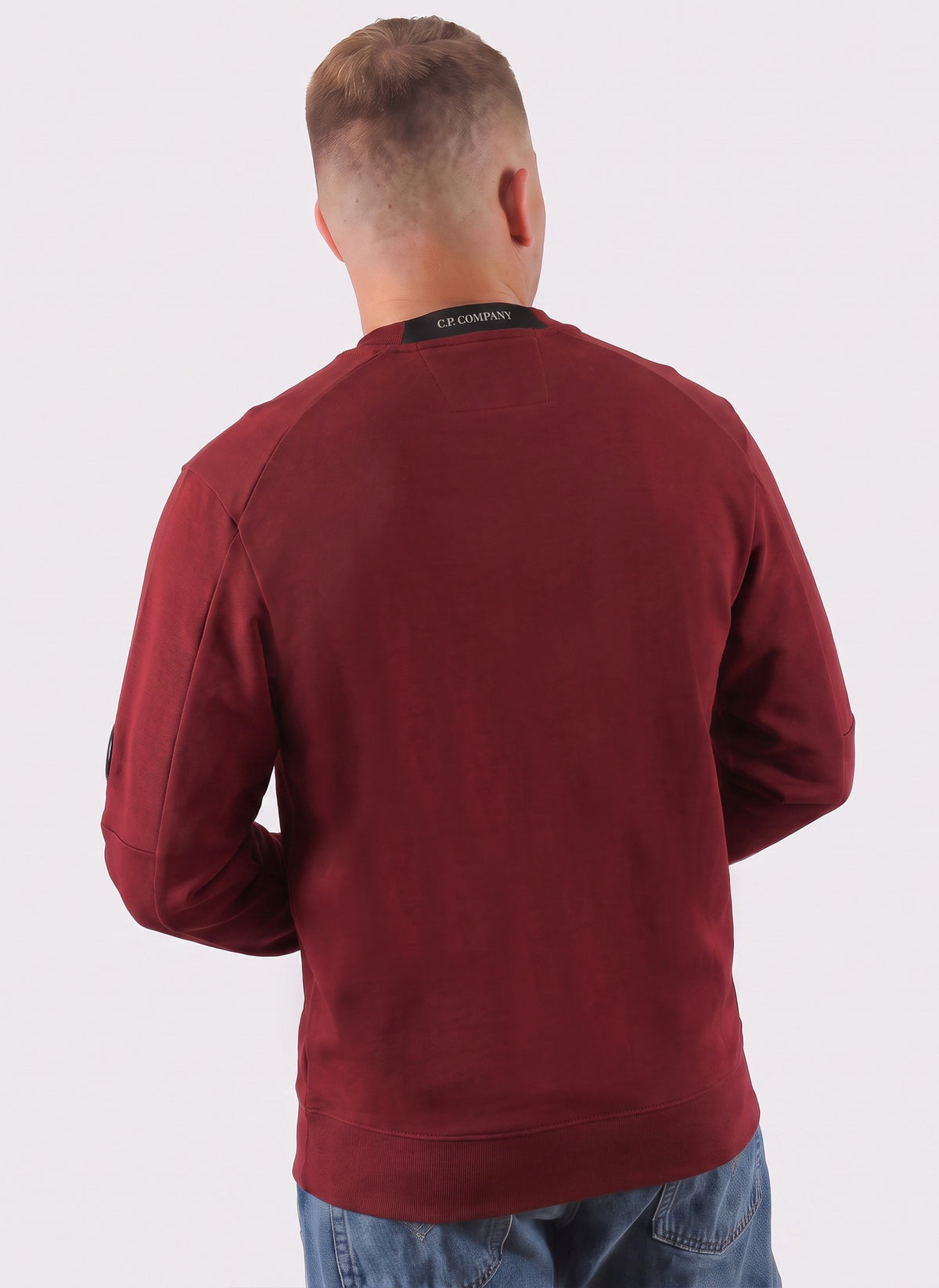 Lens Crew Neck Sweatshirt - Andorra Red