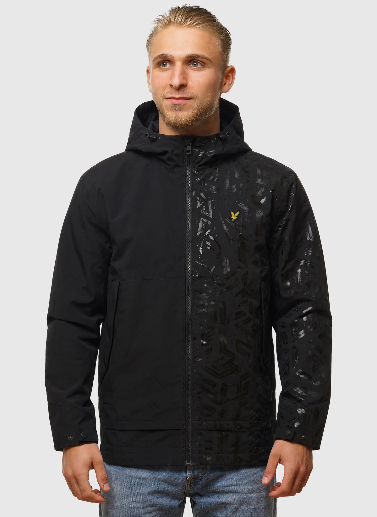 Water Reactive Shell Jacket - Black