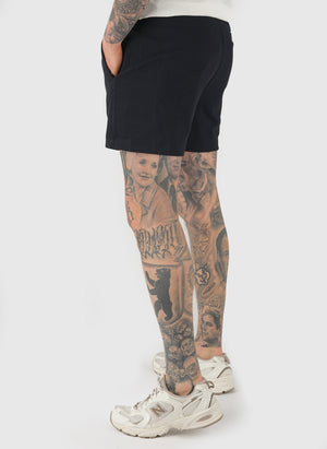 Pique Track Short - Dark Navy