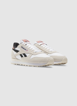 Classic Leather - White/Sand/Black