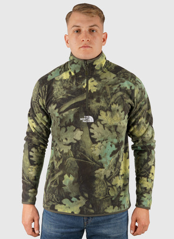 Novelty Logo Glacier 1/4 Zip - New Taupe Green
