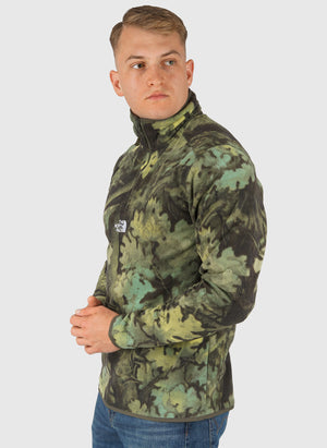 Novelty Logo Glacier 1/4 Zip - New Taupe Green