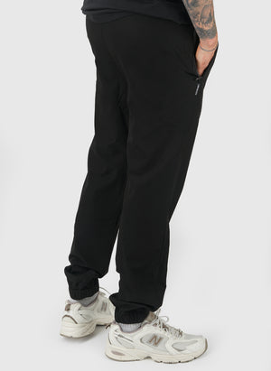Classic Label Trackpants - Black