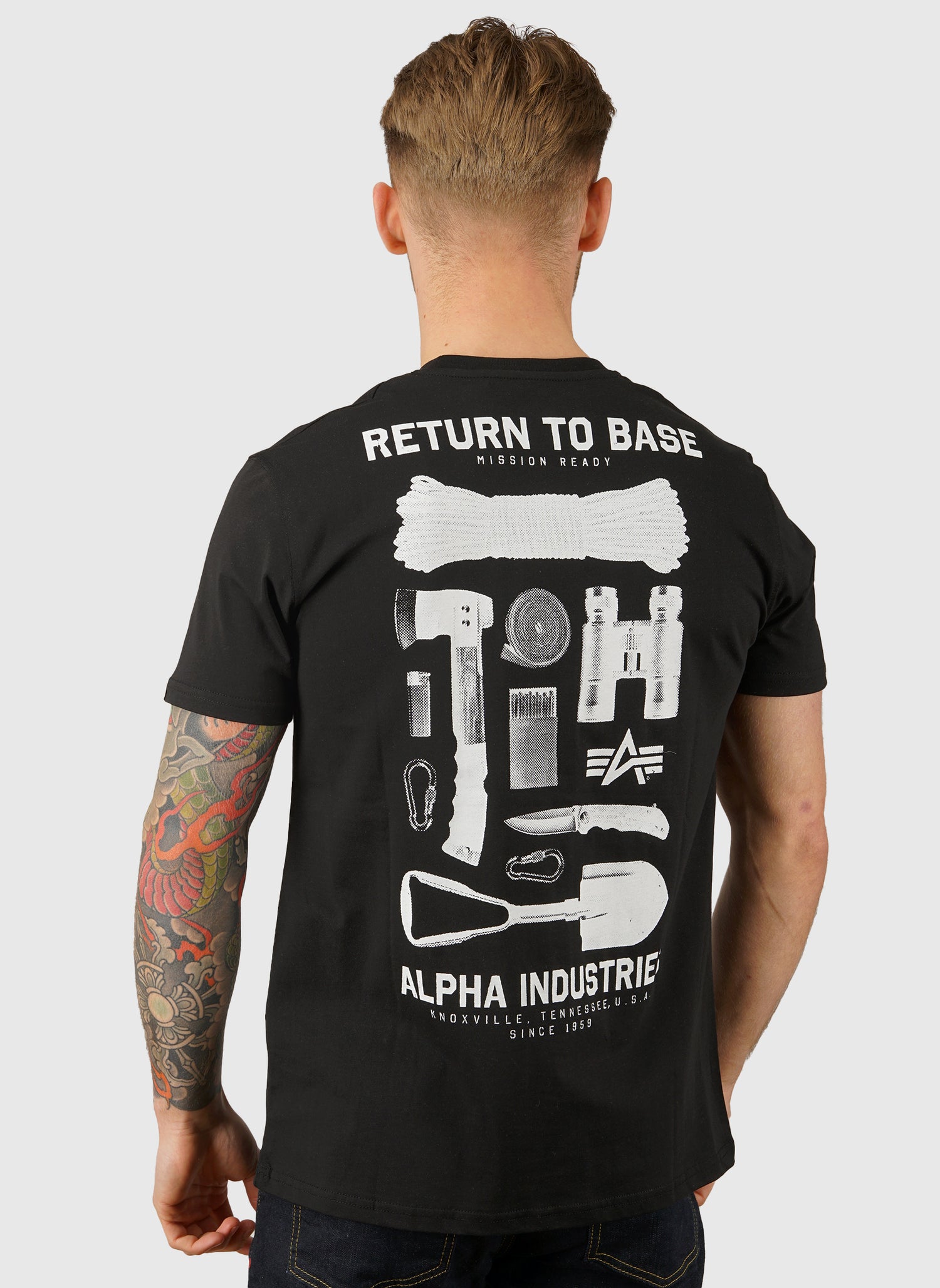 Return To Base T-Shirt - Black