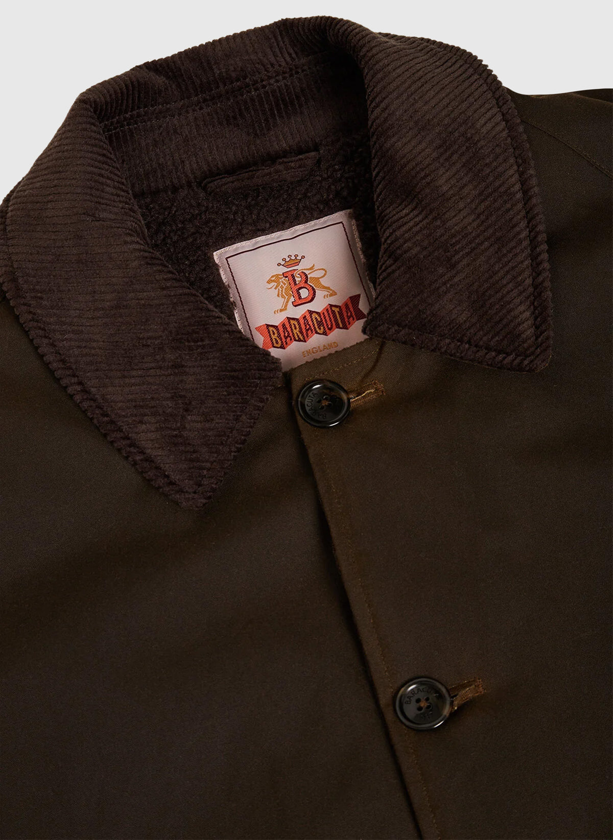 Waxed Cotton Deck Jacket - Deep Moss