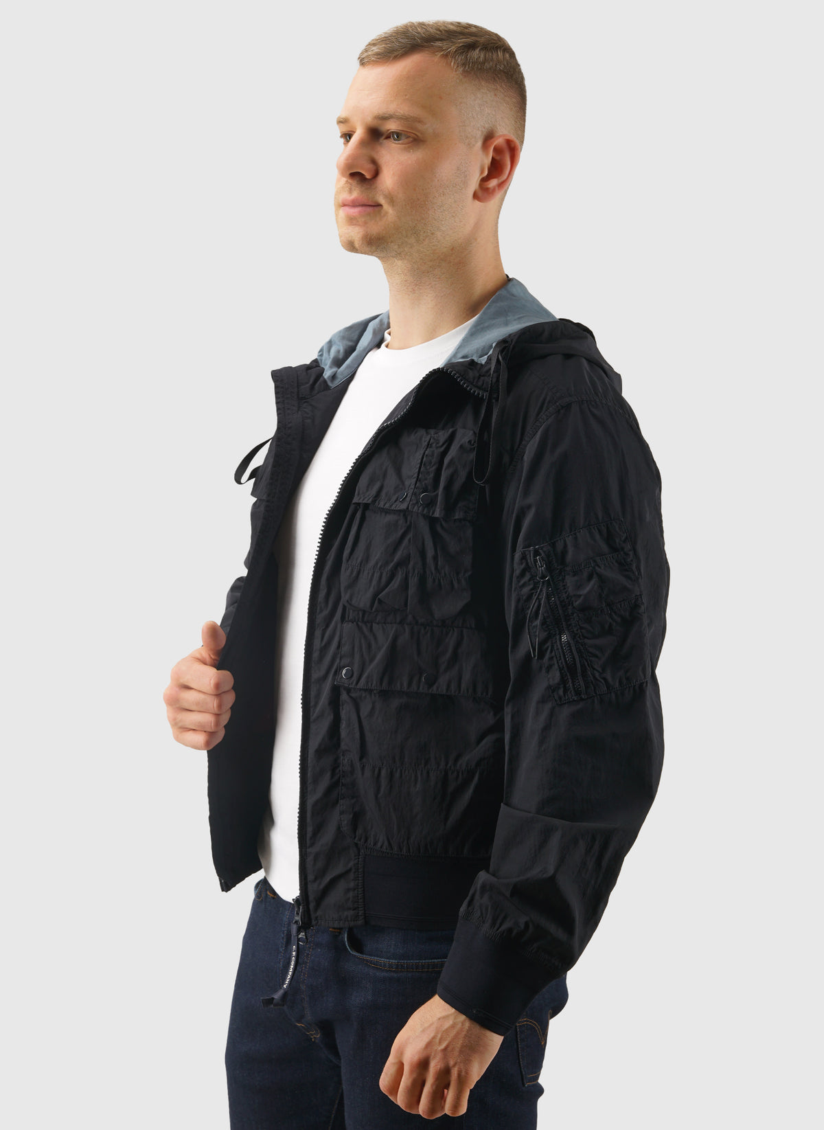 Chrome-R Google Jacket - Total Eclipse