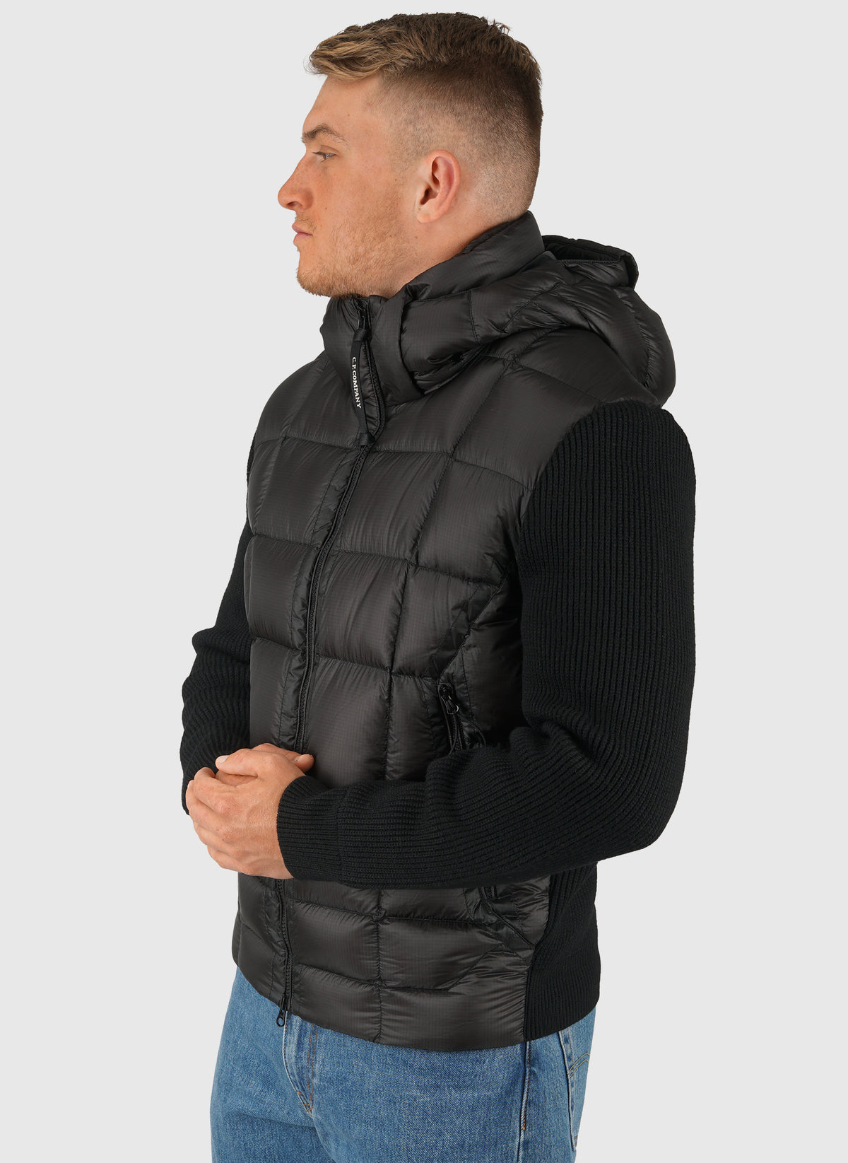 Merino Wool Extrafine Goggle Jacket - Black