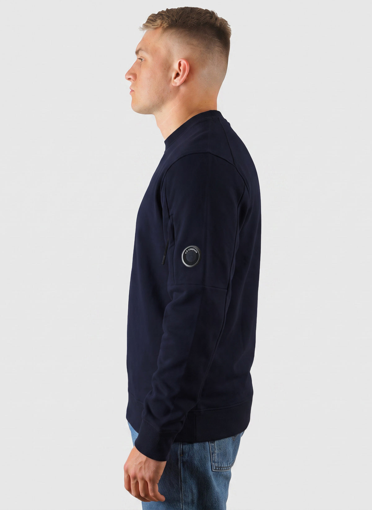 Lens Crew Neck Sweatshirt - Total Eclipse