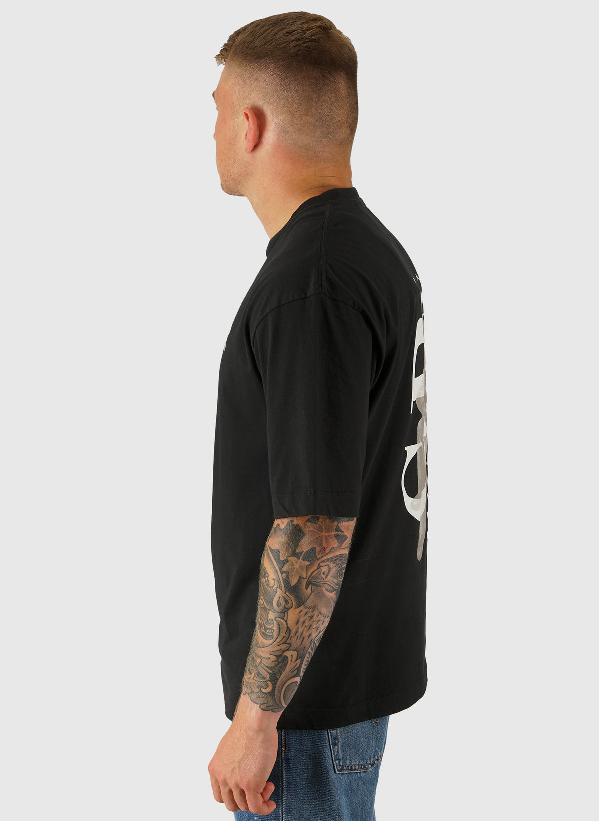 British Sailor Jersey T-Shirt - Black