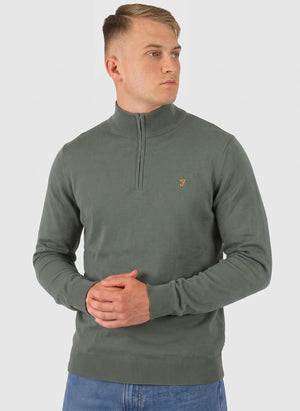 Redchurch 1/4 Zip Troyer - Rosemary