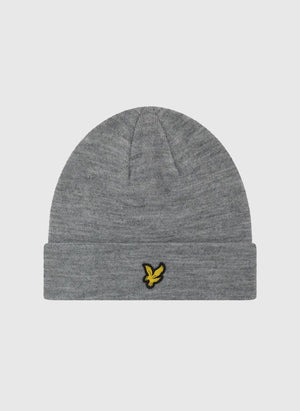 Basic Beanie - Mid Grey Marl