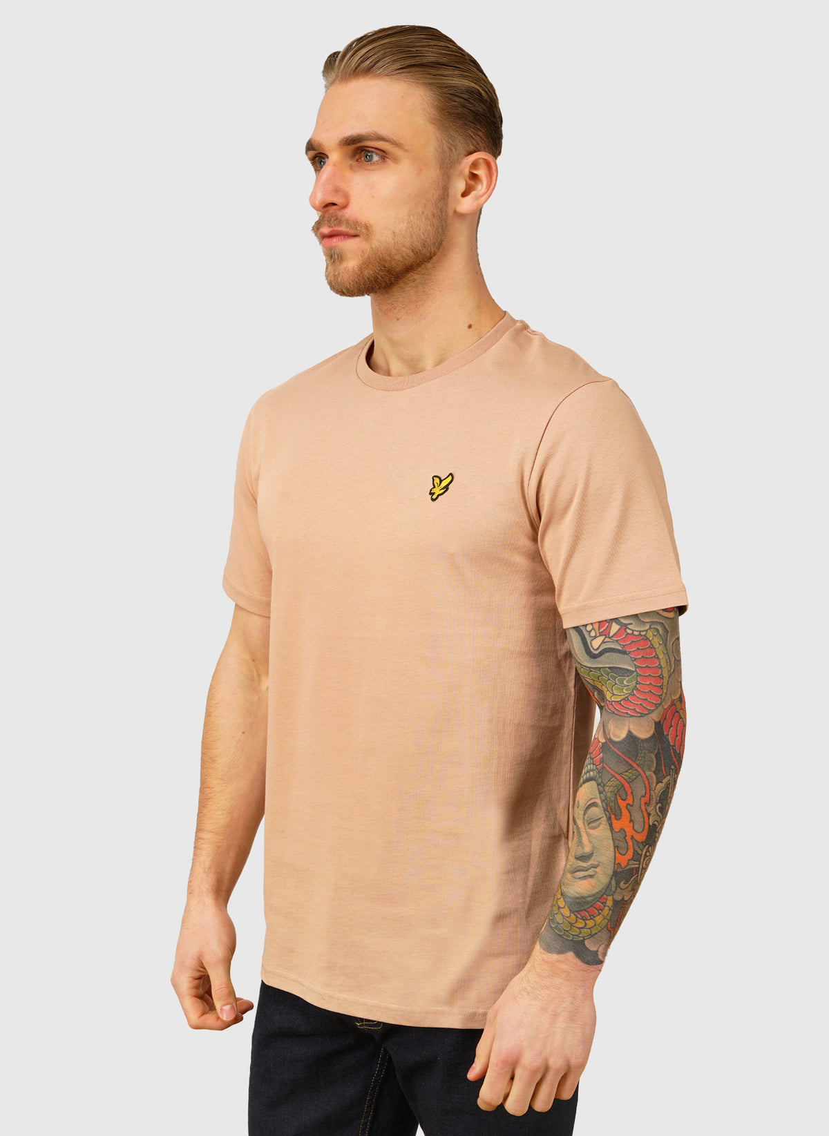 Plain T-Shirt - Barley