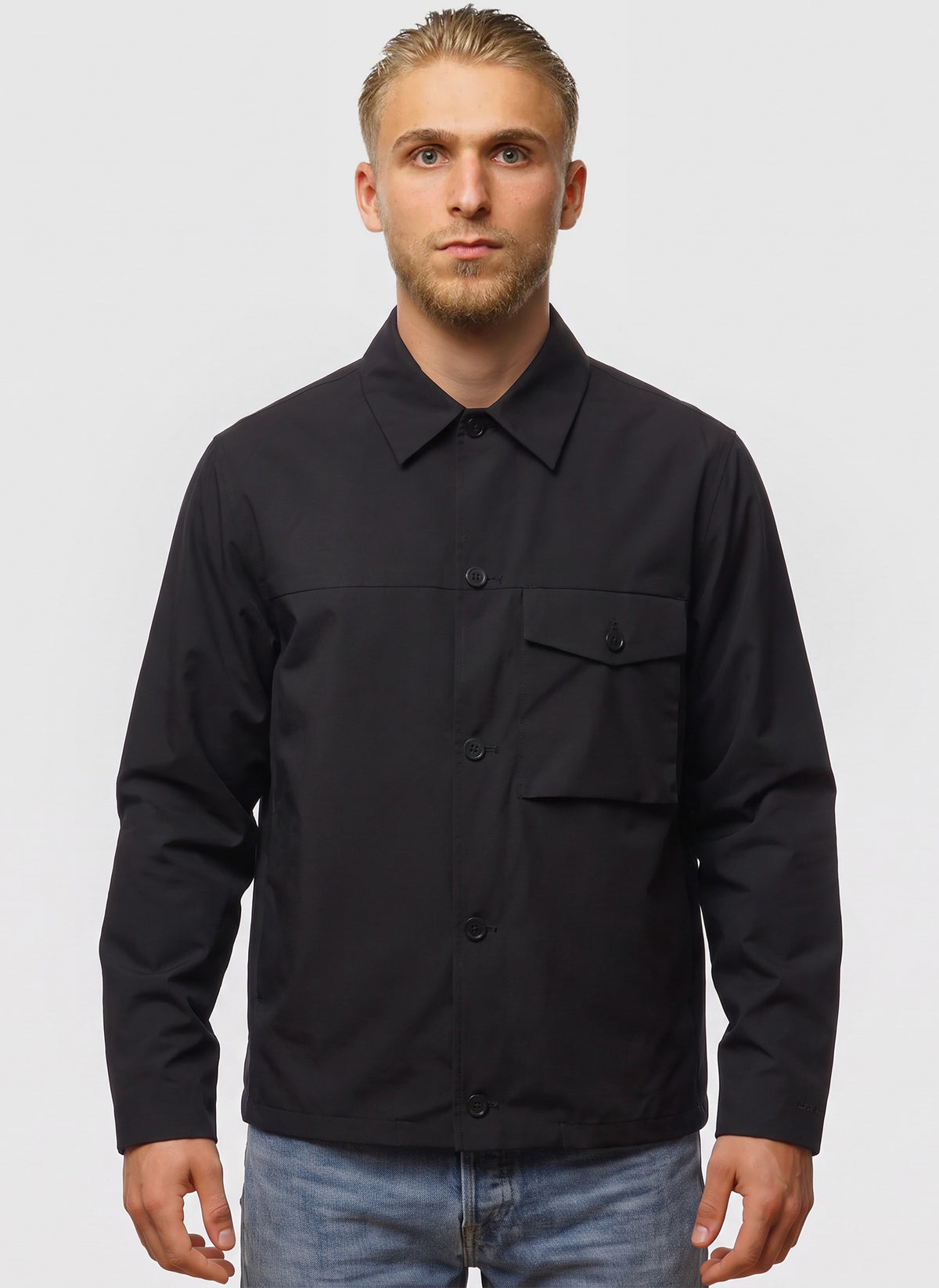 Arresskov Gore-Tex Windstopper Overshirt - Black