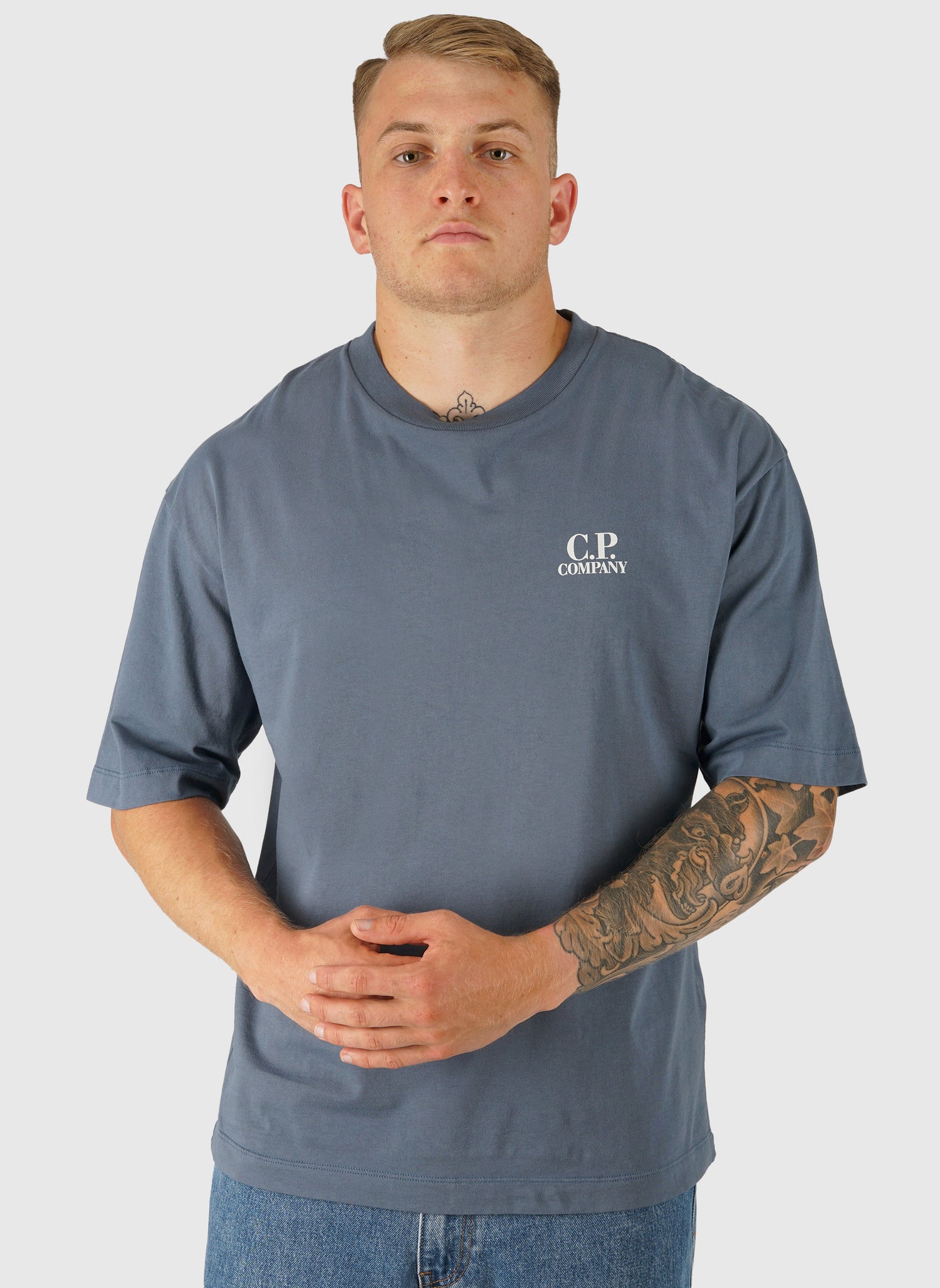 British Sailor Jersey T-Shirt - Orion Blue